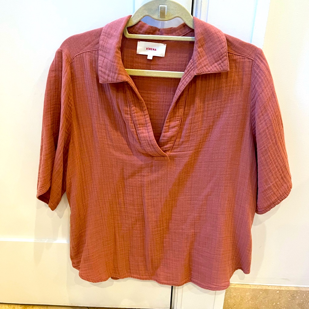 Xirena Dusty Pink Blouse